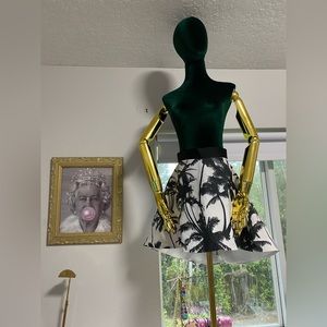 Palm Cocktail Skirt
